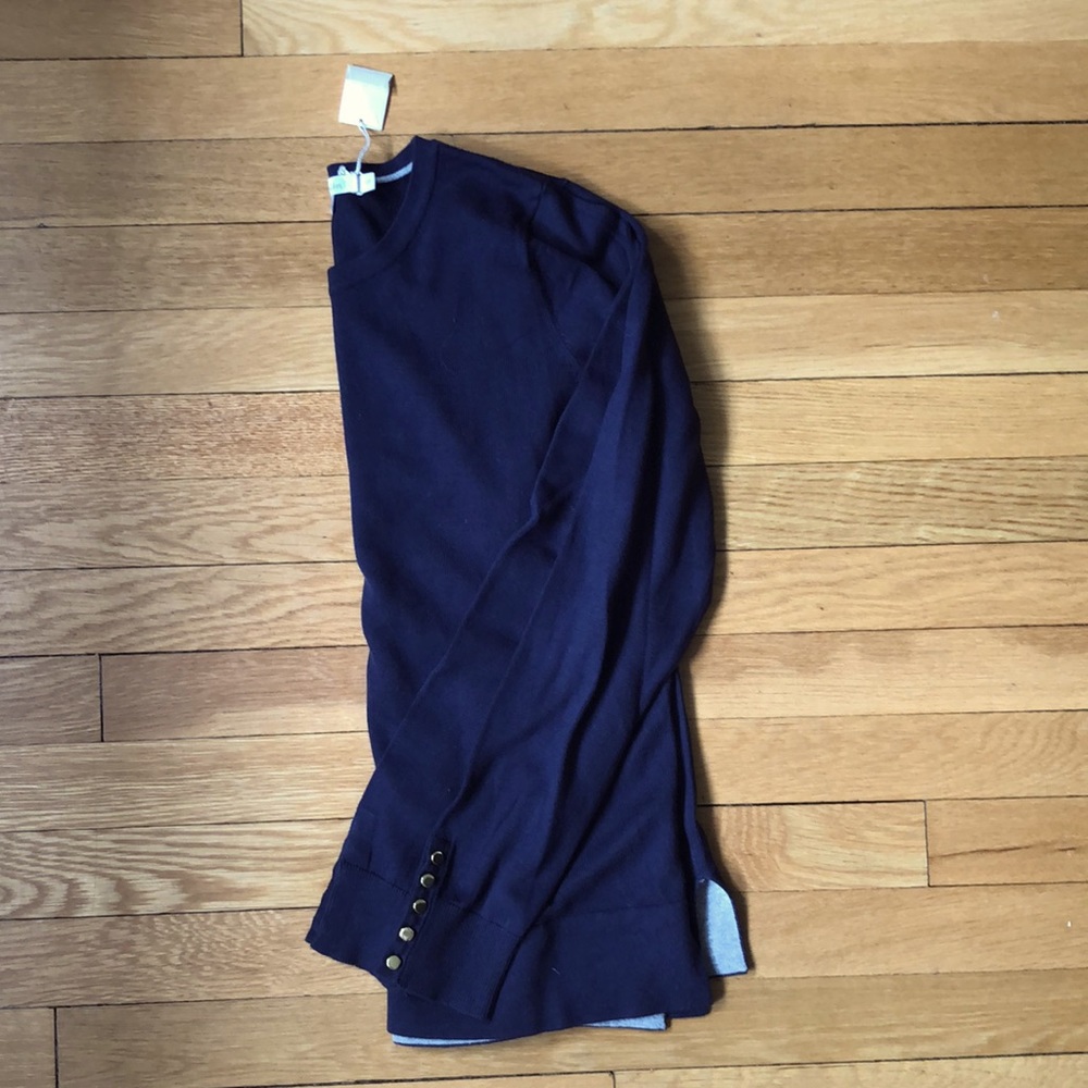 Navy blue Boden crew neck sweater. Never worn.